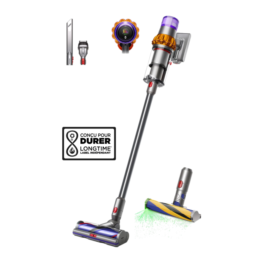 Aspirateur balai Dyson V15 Detect Absolute